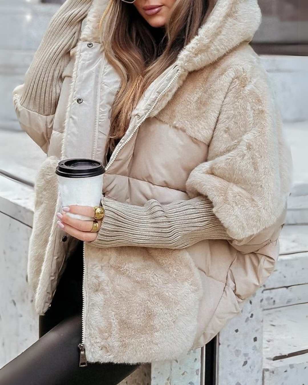 ELYANNA - Veste Thermique à Capuche