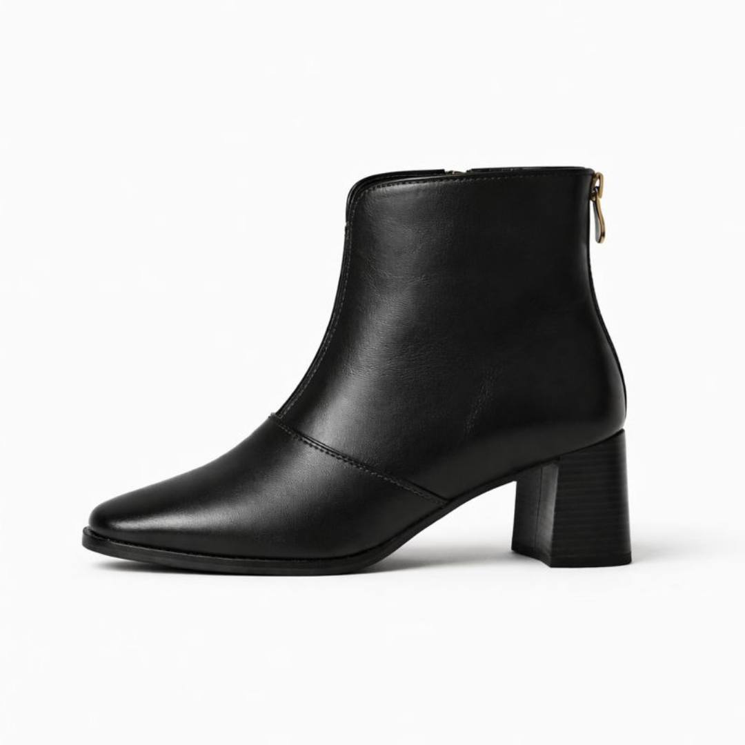 Savéline® - Bottines Chic Orthopédiques en Cuir | Édition Premium