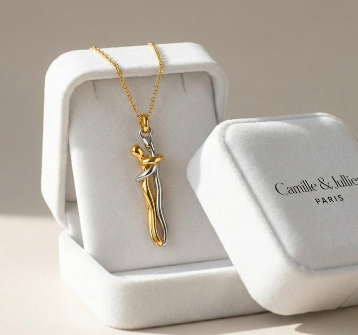 Le Câlin d’Amour – Collier symbole de connexion et d’amour