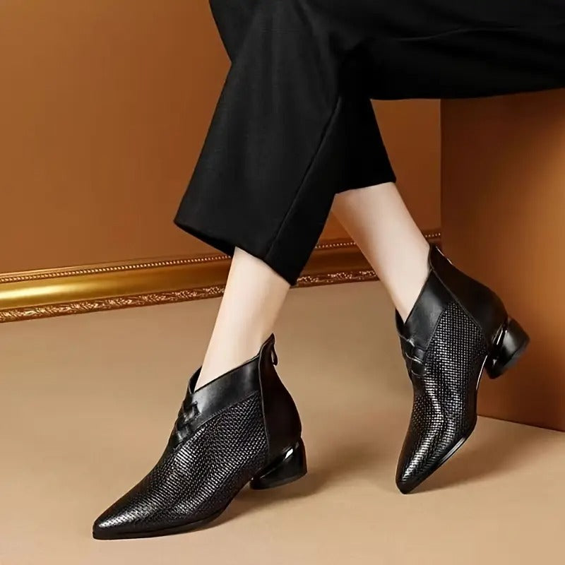 Mirelva® - Bottines Orthopédiques Élégantes en Cuir⏐Édition Premium