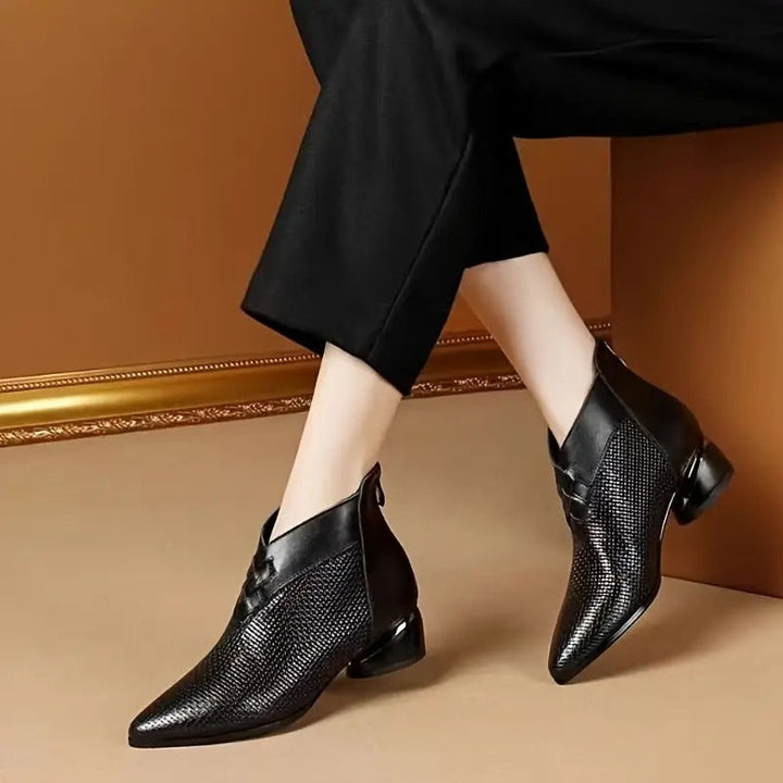 Mirelva® - Bottines Orthopédiques Élégantes en Cuir⏐Édition Premium
