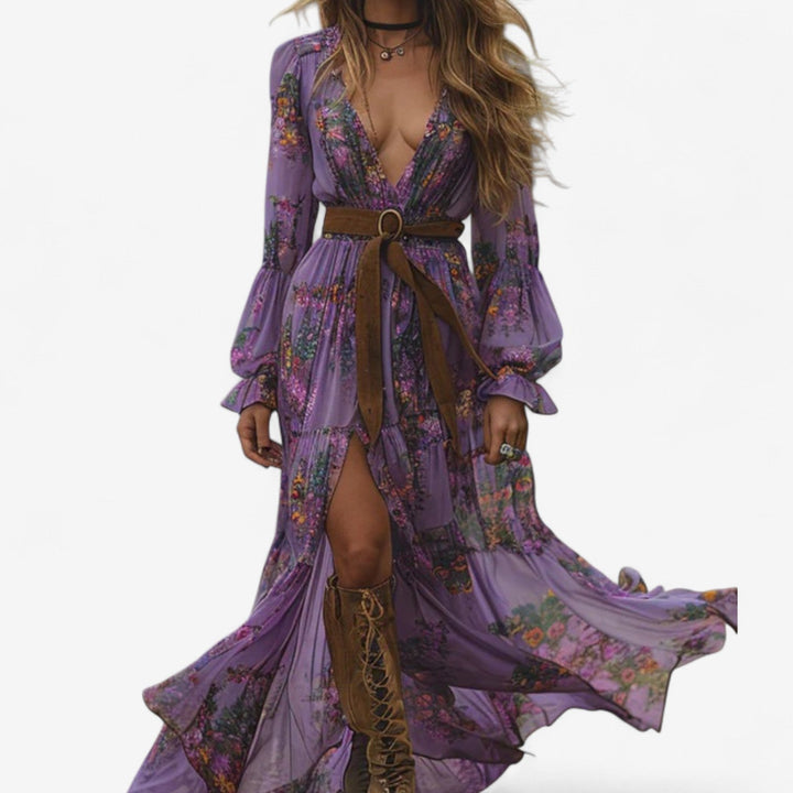 Mélanie™ Robe florale fluide