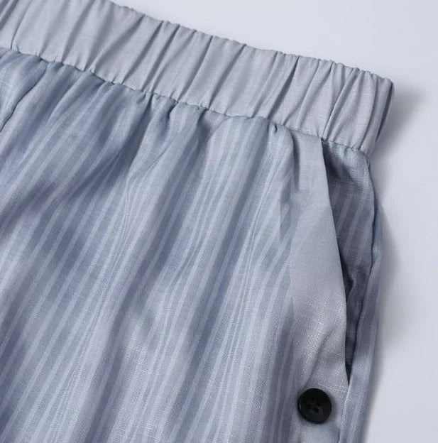 Romé | Pantalon estival rayé