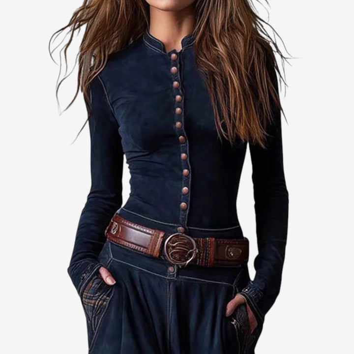 Garnier™ Robe en daim