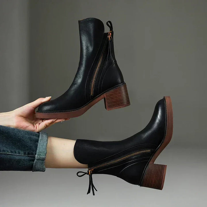Élodie | Bottines Cuir PU