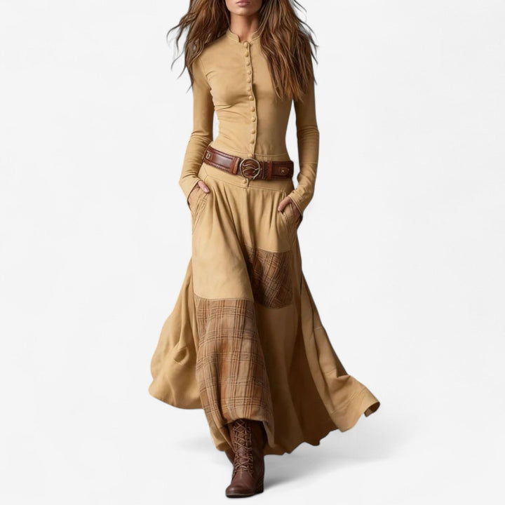 Garnier™ Robe en daim