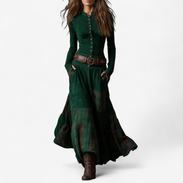 Garnier™ Robe en daim